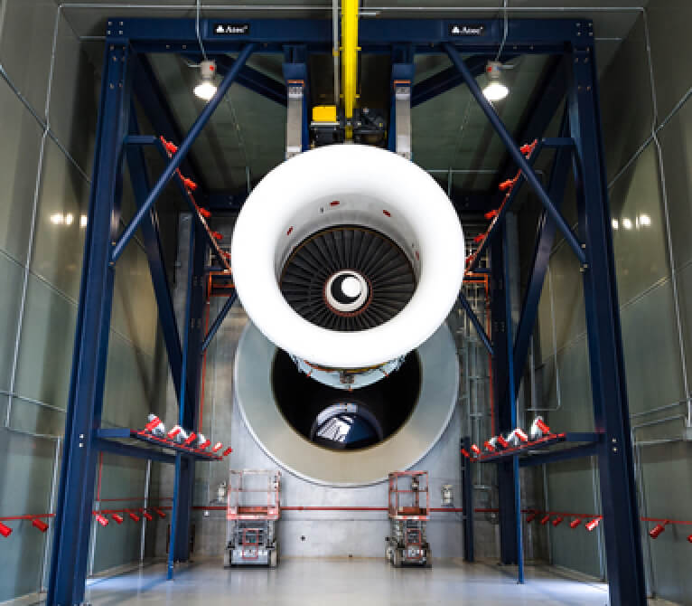 Kalitta Air test cell
