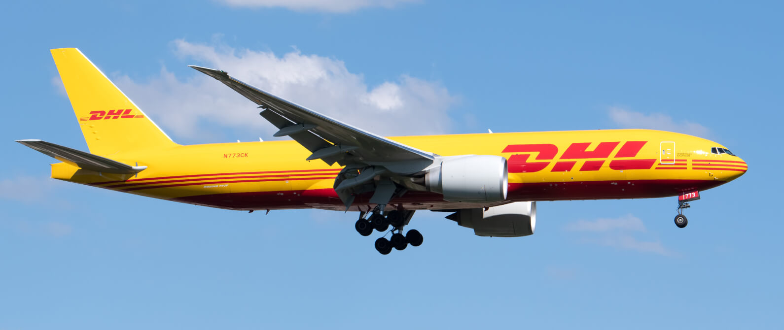 Kalitta Air plane flying
