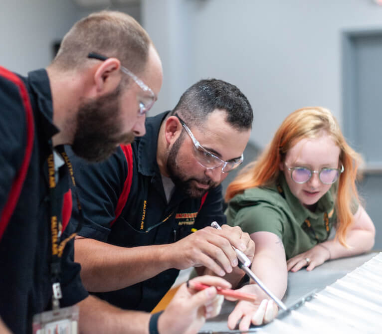 Kalitta Air training center apprentices