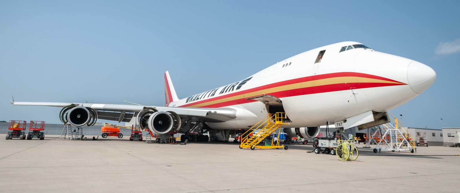 Kalitta Air plane on tarmac