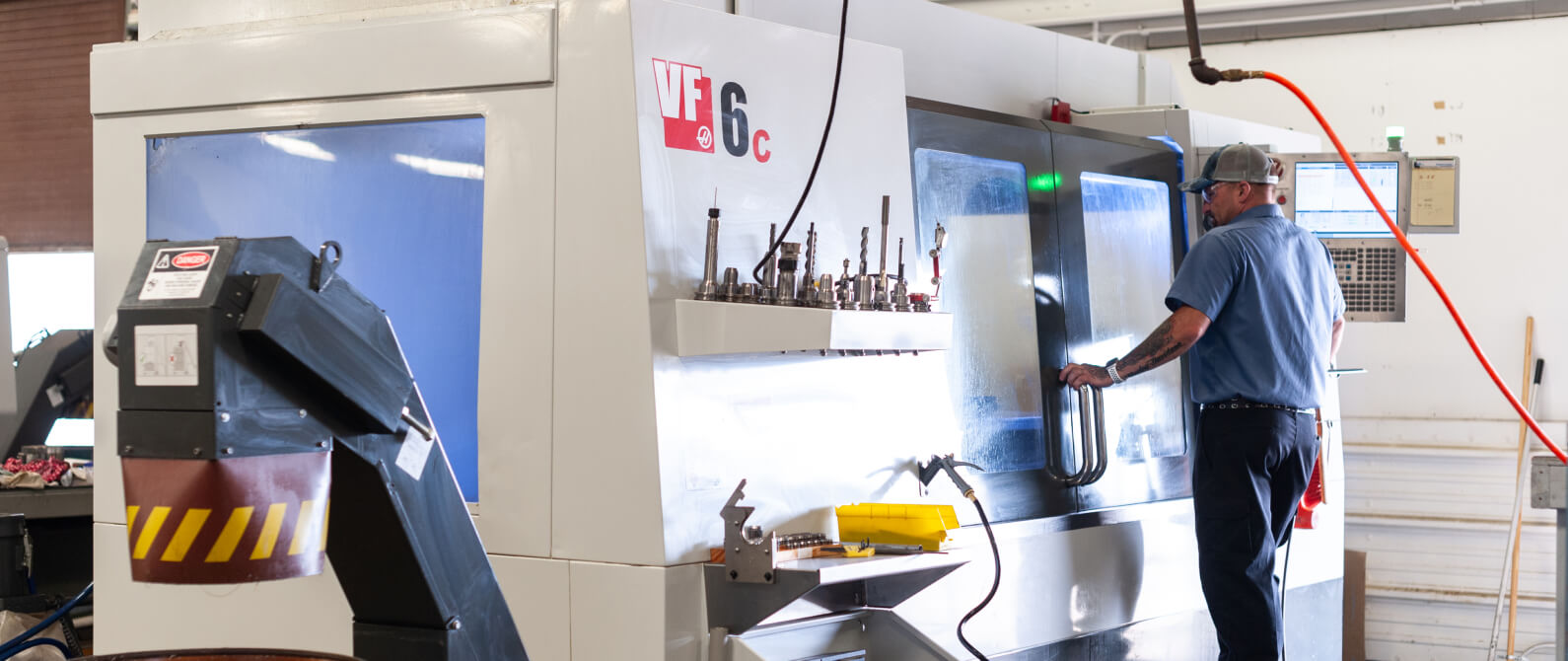 CNC machine at Kalitta Air