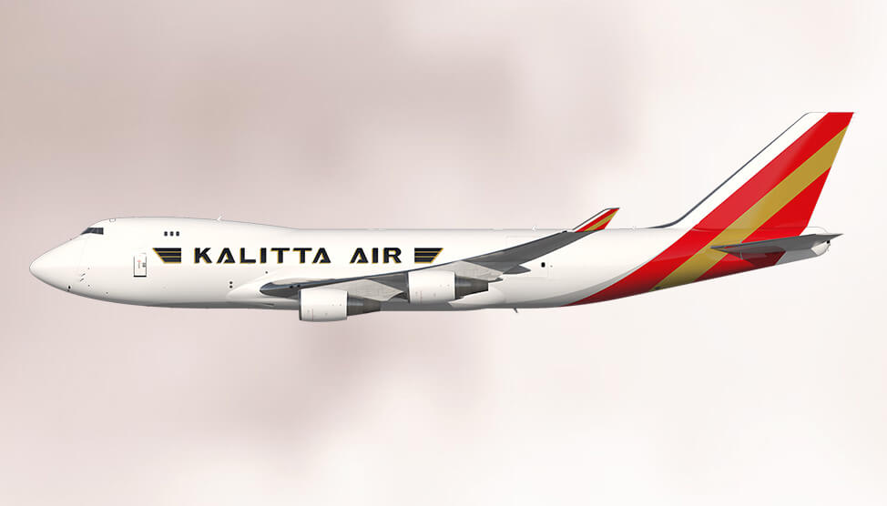 Kalitta Air 747 plane